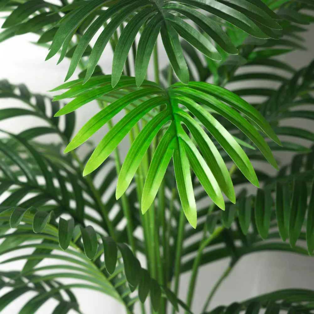 Künstliche Palme 90–120cm – Große Monstera Pflanze für Garten & Heim