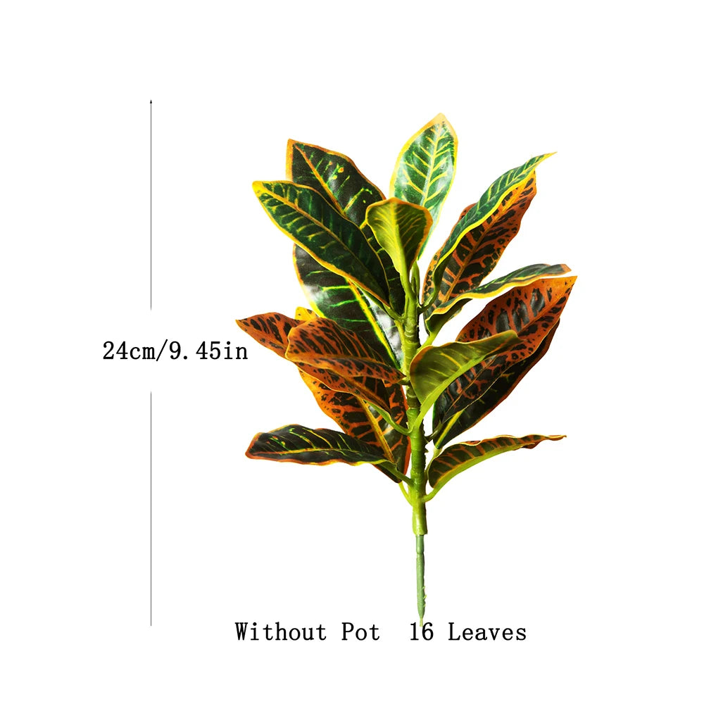 Künstliche Pflanzen 24–41 cm – Tropische Zweige für Heim & Büro