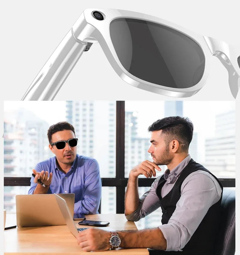 6K HD KI Sport-Brille 2025 – Mini-Kamera, Bluetooth, Sprachassistent & Wearable Camera