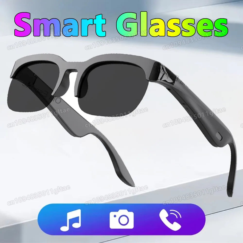 Smart Audio Brille – Bluetooth 5.3, Übersetzung in 144 Sprachen & 6h Akku