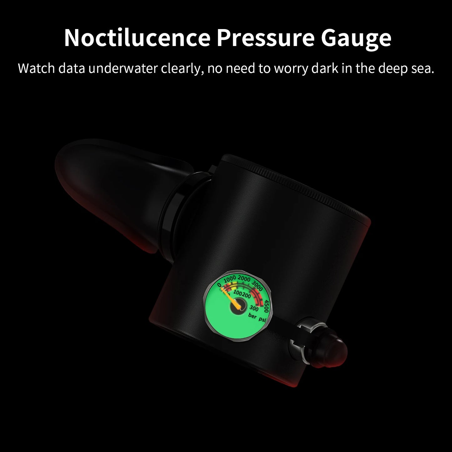 THAIITONEE Mini Scuba Tank 0,5L – Tragbare Tauschflasche für Schnorcheln & Tauchen (5-10 Min)