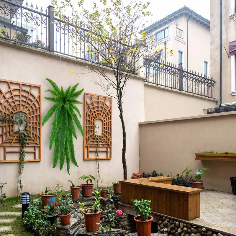 Künstliche Hängepflanzen 73–115 cm – Efeu & Farn für Wand & Garten