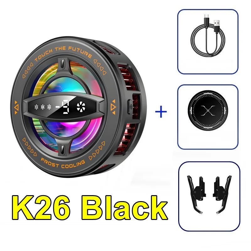K20 Magnetischer Handy-Kühler – Portabel, RGB & Digitaldisplay für Gaming – Bild 24