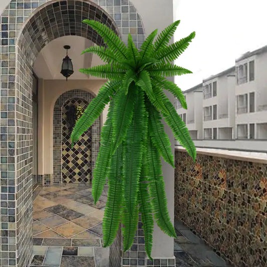 Künstliche Hängepflanzen 73–115 cm – Efeu & Farn für Wand & Garten