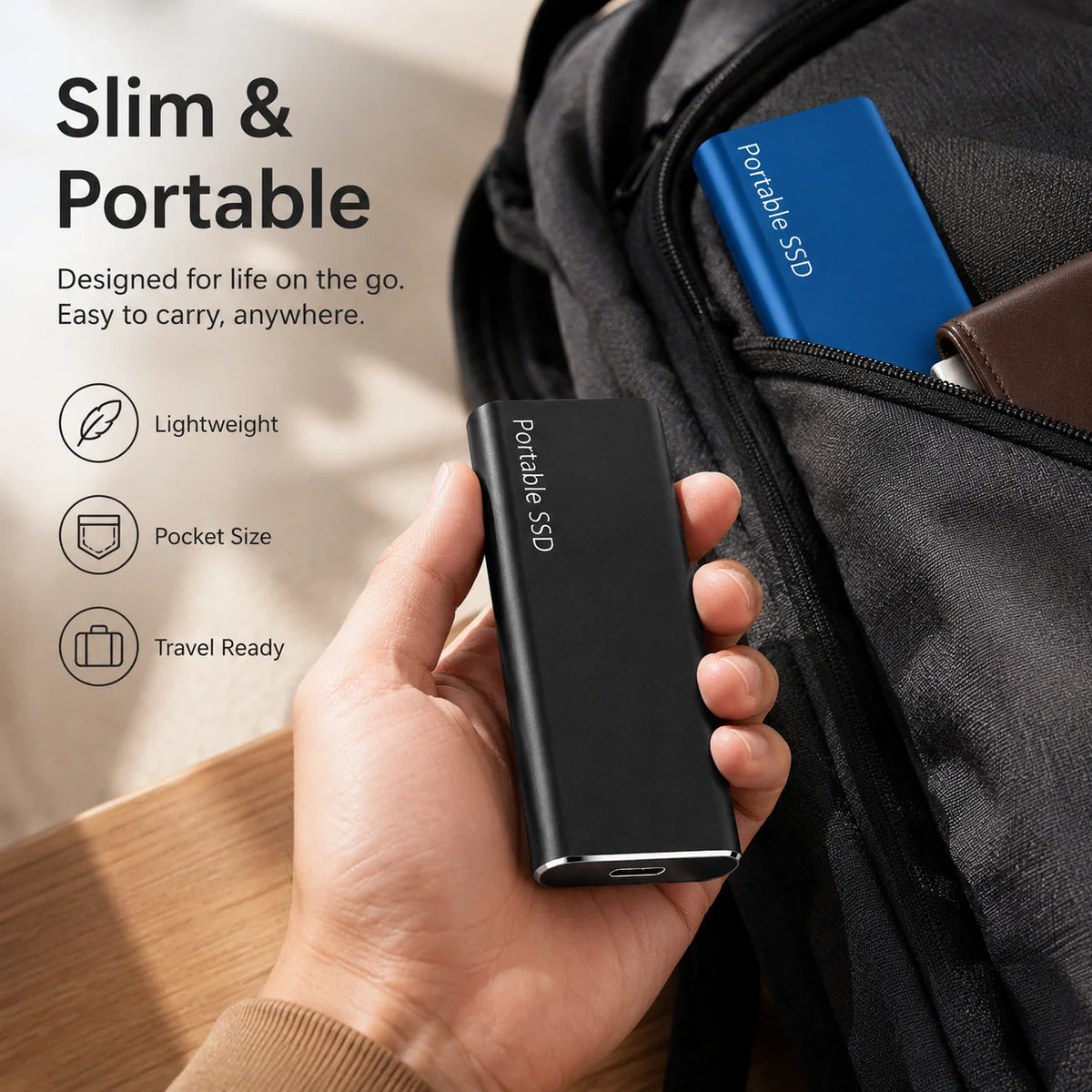 Portable SSD USB 3.1 Type-C – 1TB bis 4TB, für Laptop, Mac & Smartphone – Bild 5