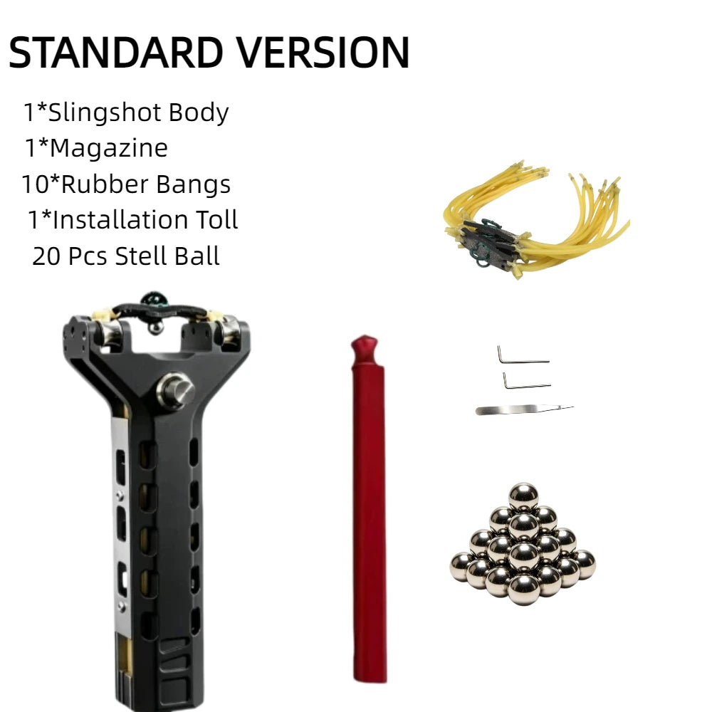 Y-Steinschleuder aus ABS und Aluminium für Outdoor-Spaß – Produktbild 19