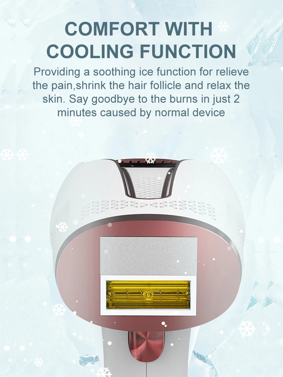 Vancostar IPL 3-in-1 – Haarentfernung, Hautverjüngung & Akne-Behandlung mit Ice-Cooling