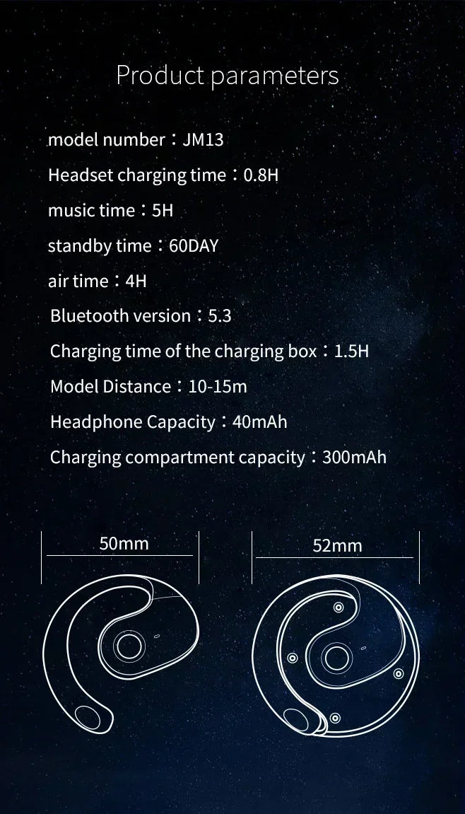 Übersetzer Ohrhörer – 144 Sprachen, Bluetooth & Ladecase für Reisen