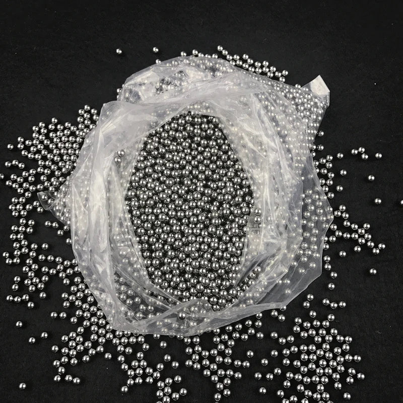 100 Stahlkugeln 6/8mm für Steinschleuder & Jagd – Produktbild 10