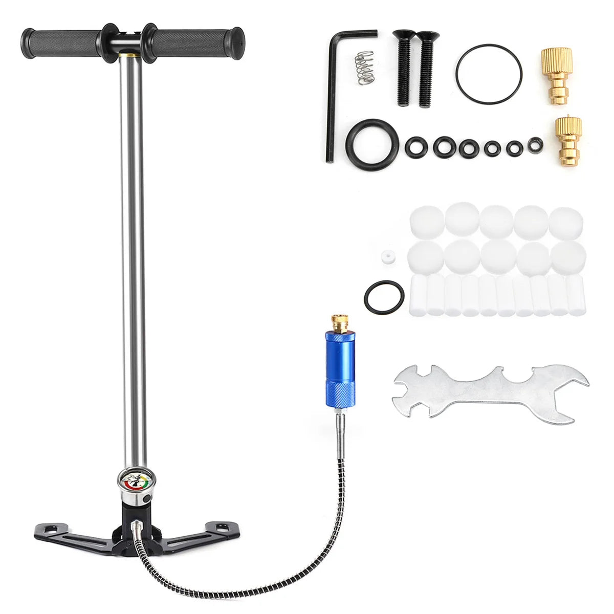 0,5 L Scuba Sauerstoffflasche – Set mit Pumpe & Tasche für Schnorcheln & Tauchen
