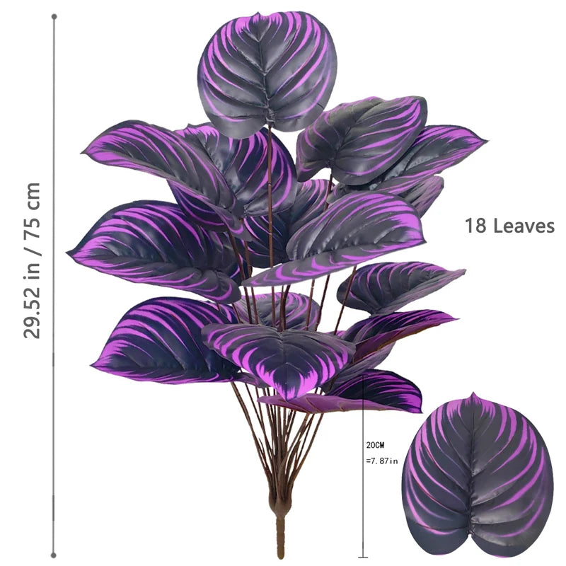 Künstliche Monstera Palme 57–75 cm – Große Kunstpflanze für Heim & Garten