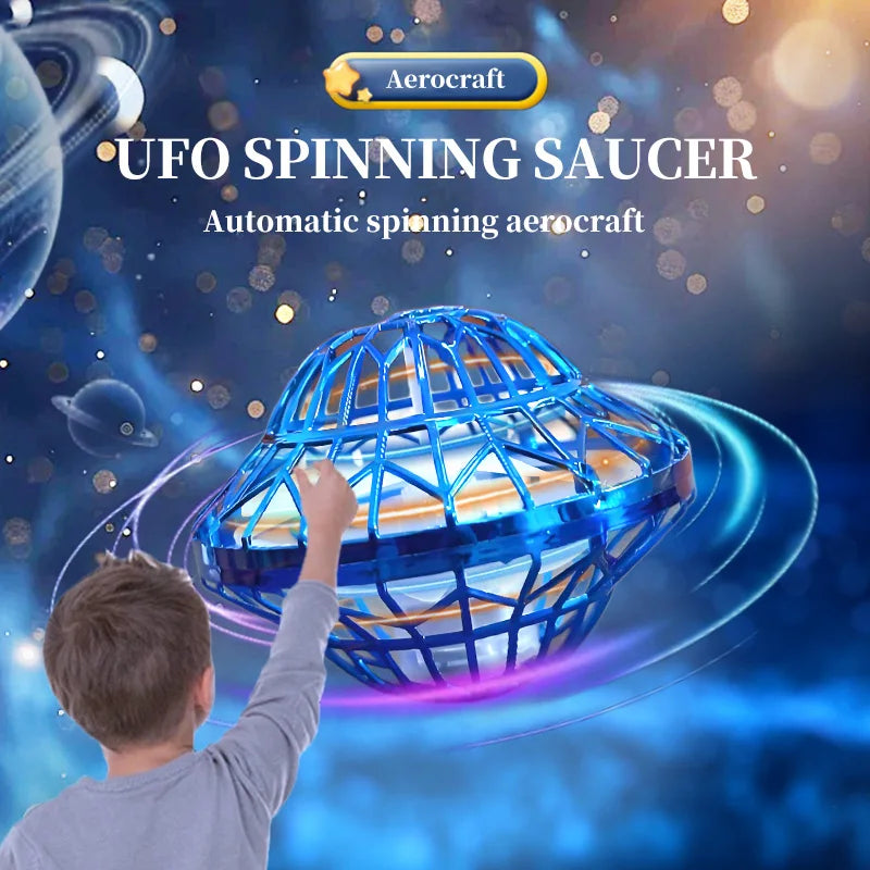 UFO-Sensor-Flugball mit leuchtendem Schwebeeffekt – Produktbild 1