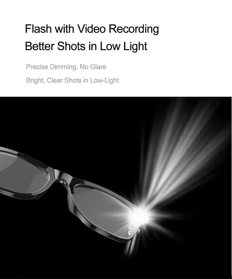 6K AI Kamera Brille – Photochrom, ChatGPT, Übersetzung in 75 Sprachen & Bluetooth