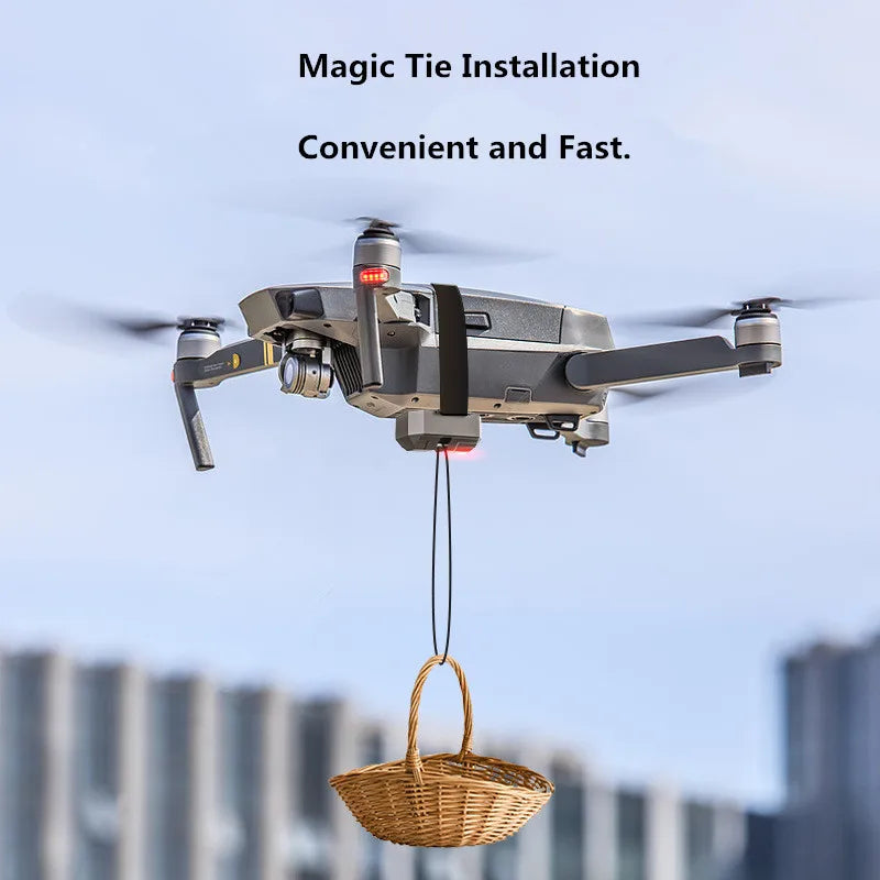 Drohnen Abwurfsystem DJI – kompatibel mit Mini/Mavic/Phantom für Angeln & Events
