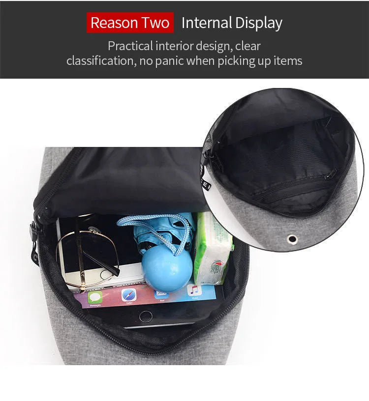 Bauchtasche Nylon – Leicht, Wasserdicht & Ideal für Sport, Outdoor & Reisen