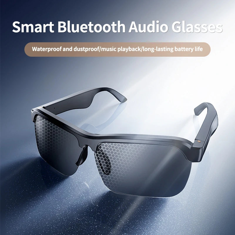 Smart Glasses 8K AI – 100MP Kamera, Bluetooth, Musik & Sonnenbrille für Damen & Herren