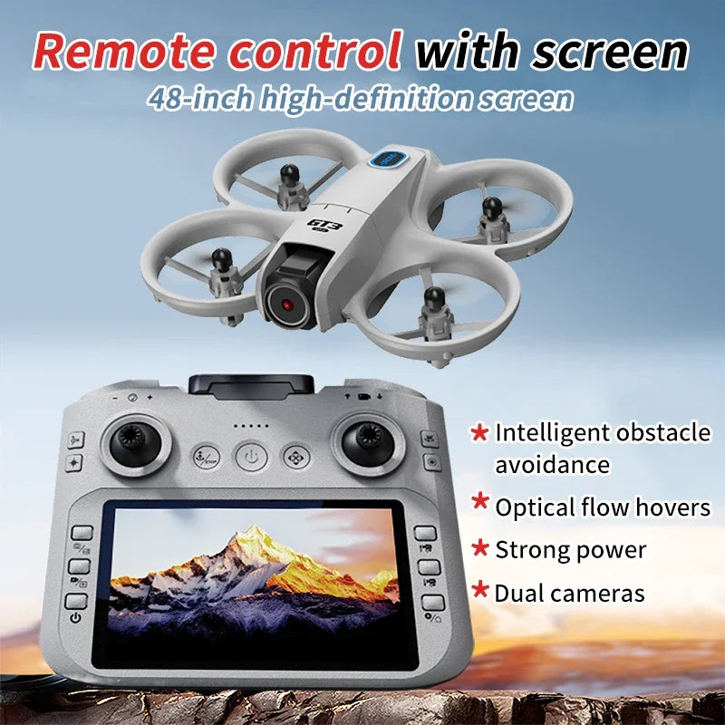 GT3 MAX Mini-Drohne 8K HD – 4,3" Display, Kopfloser Modus, 360° Flip & Kinder-Quadcopter