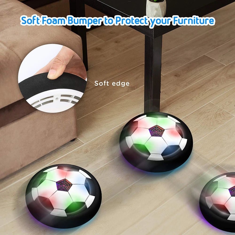 Schwebender LED-Fußball mit Licht und Sound – Produktbild 3