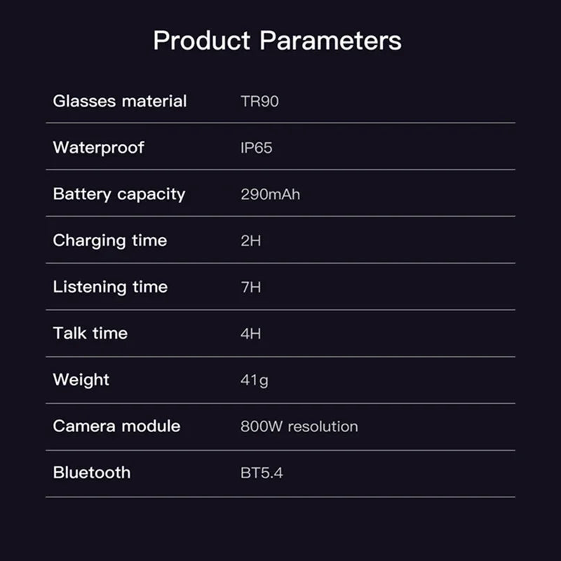 Lenovo AI Smart Glasses 2026 – 8K Kamera, Übersetzung, Musik & Bluetooth