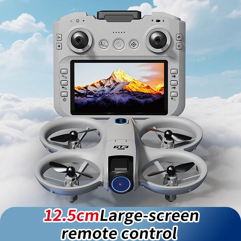GT3 MAX Mini-Drohne 8K HD – 4,3" Display, Kopfloser Modus, 360° Flip & Kinder-Quadcopter