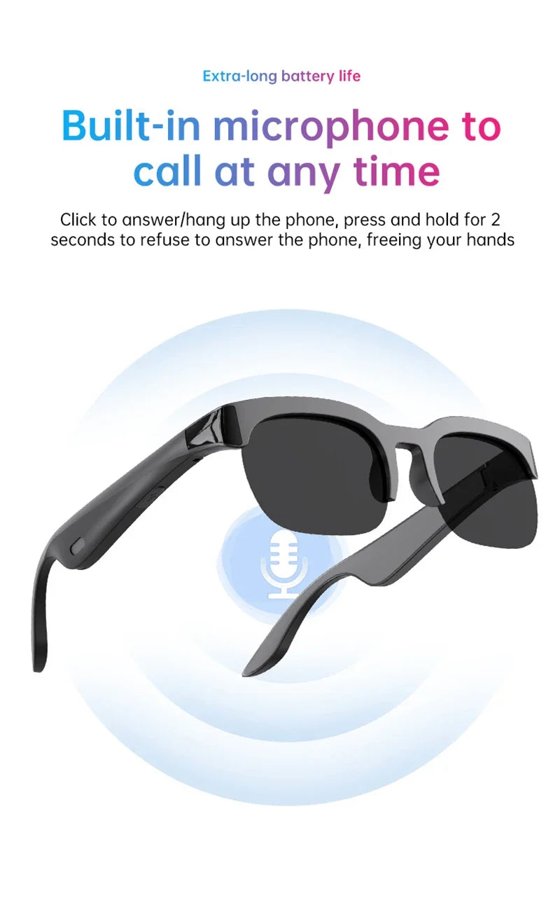 Lenovo XG89 Bluetooth-Smart-Brille für Musik und Anrufe – Produktbild 13