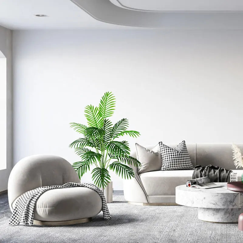 Künstliche Palme 90–120cm – Große Monstera Pflanze für Garten & Heim