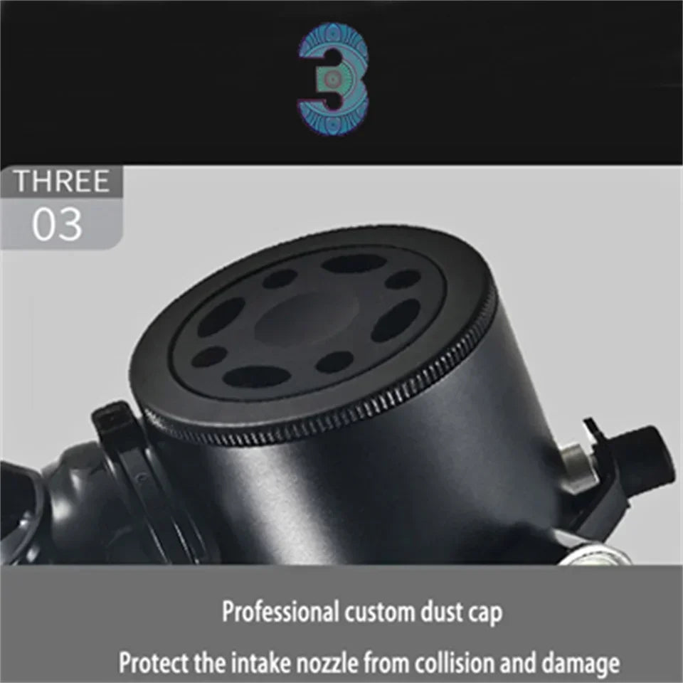 Mini Scuba Tank 0,5L – Tragbare Sauerstoffflasche für Tauchen & Schnorcheln (5-10 Min)