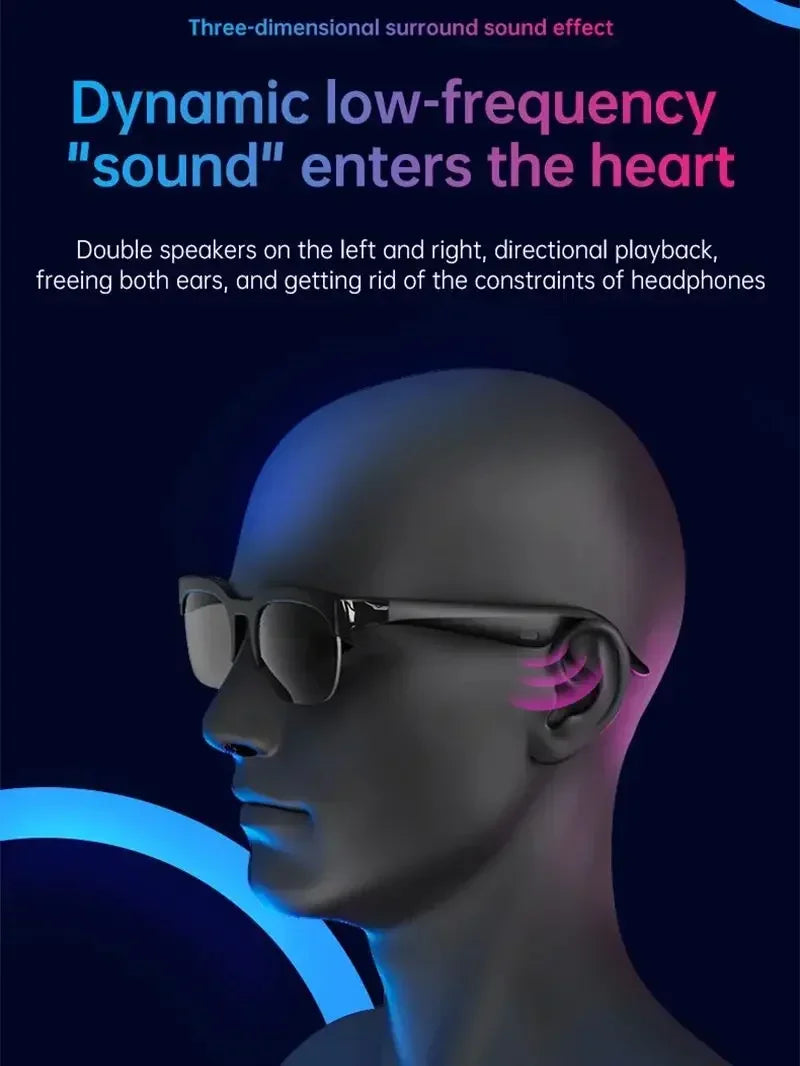 Lenovo XG89 Bluetooth-Smart-Brille für Musik und Anrufe – Produktbild 6