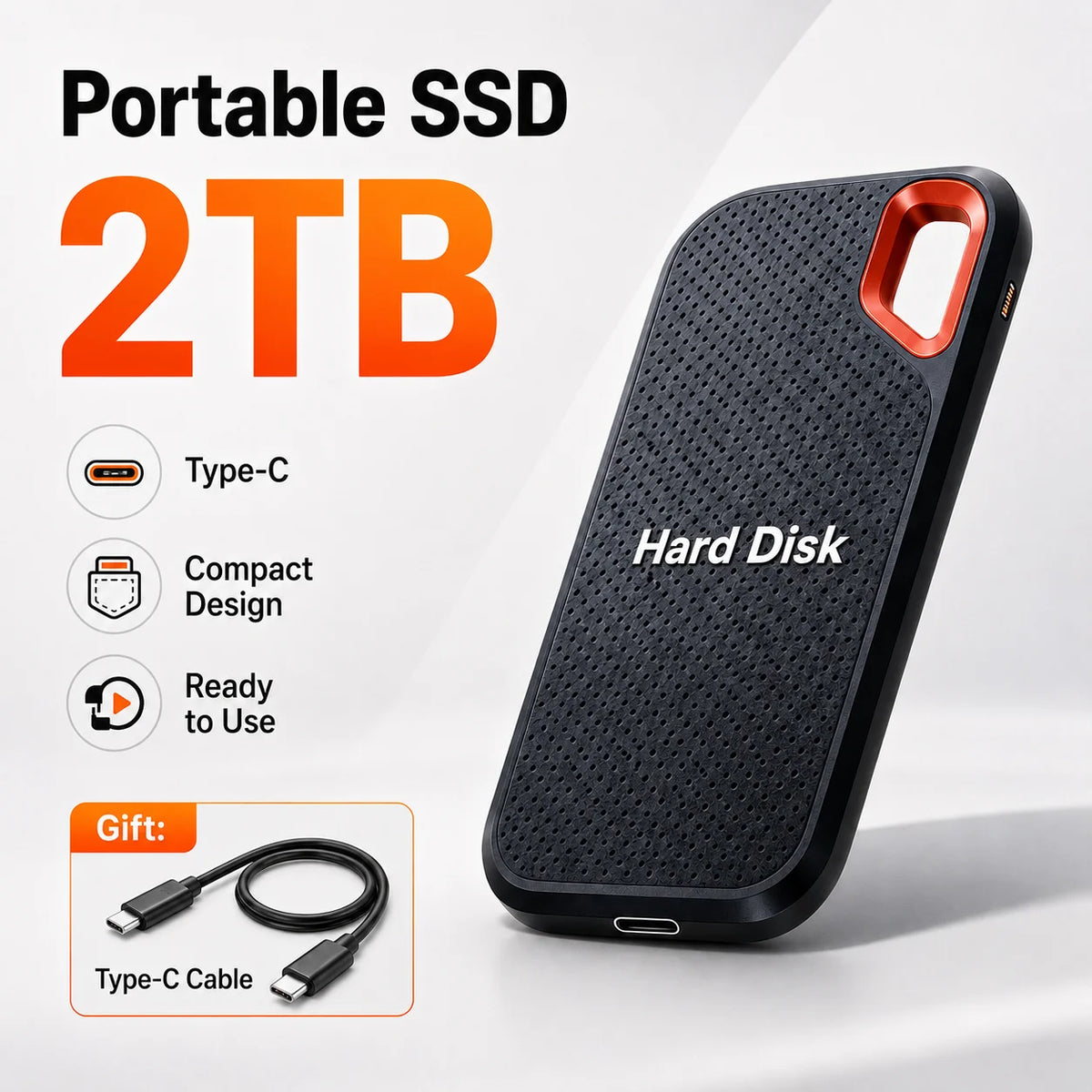Portable SSD Festplatte – USB 3.1 Type-C, bis zu 2TB, für Laptop, Mac & Smartphone – Bild 21