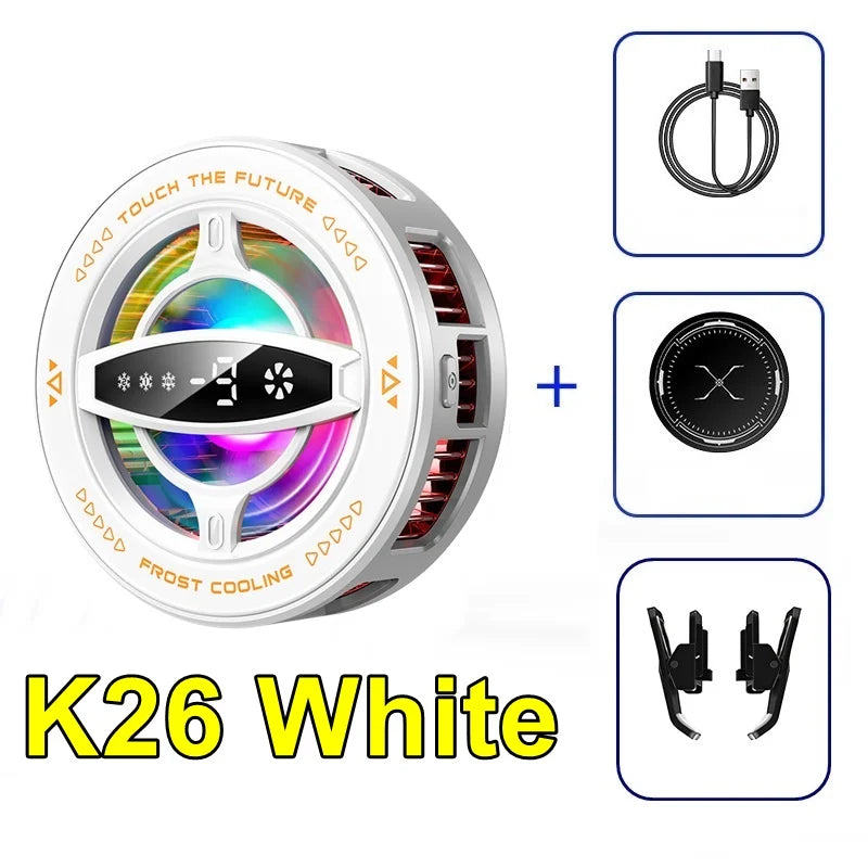 K20 Magnetischer Handy-Kühler – Portabel, RGB & Digitaldisplay für Gaming – Bild 23
