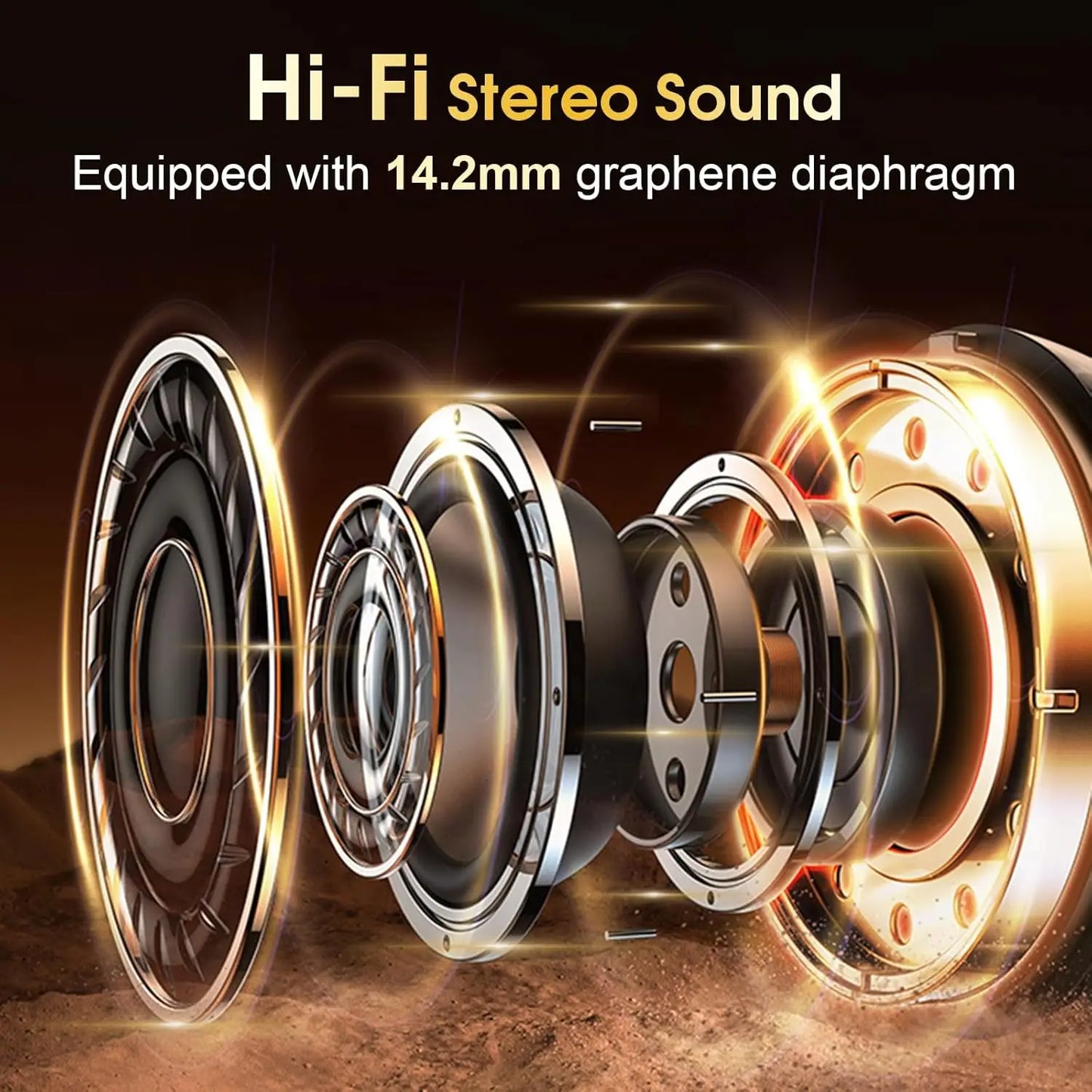 GDLYL HD65 TWS Sport Earbuds – Bluetooth 5.4, 75h Akku, HiFi Bass, IPX7 & LED-Display