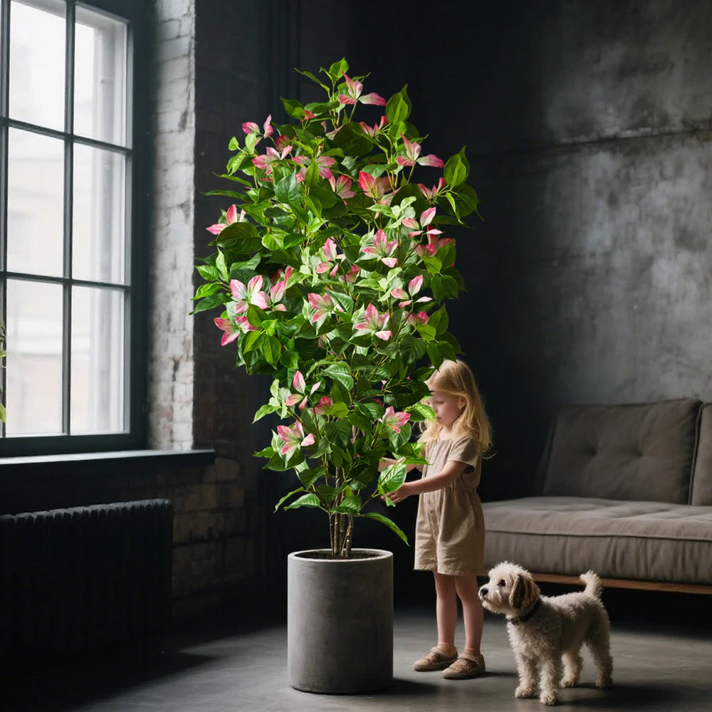 Großer Künstlicher Ficus Baum 82–144 cm – Magnolia & Banyan für Heim & Garten