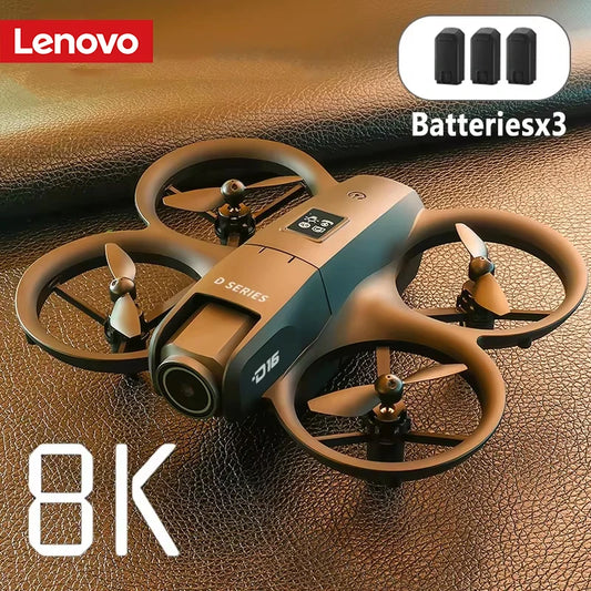 Lenovo D16 Drohne 8K GPS – Brushless Motor, Hinderniserkennung, Dual-Kamera & Optischer Fluss