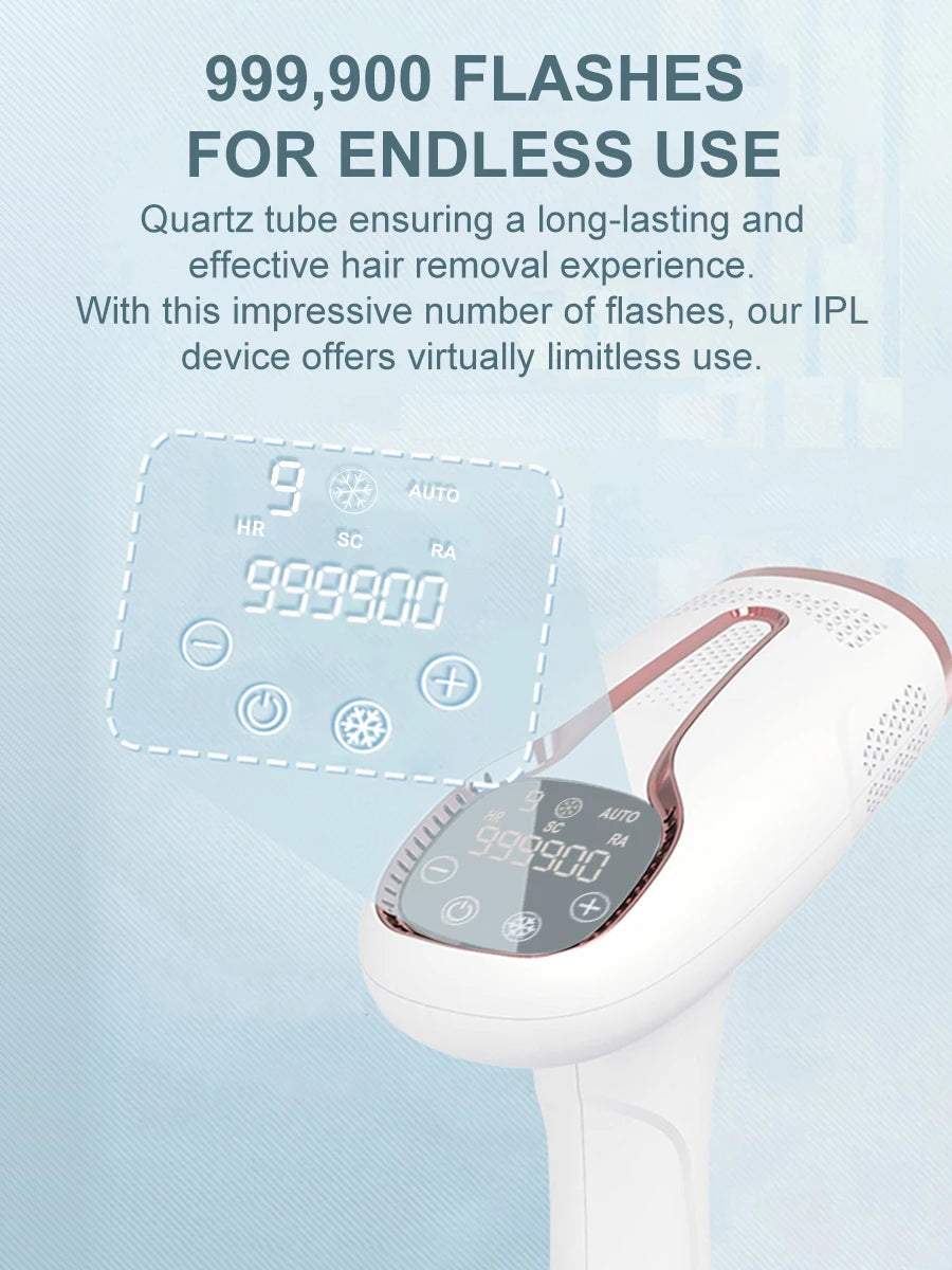 Vancostar IPL 3-in-1 – Haarentfernung, Hautverjüngung & Akne-Behandlung mit Ice-Cooling