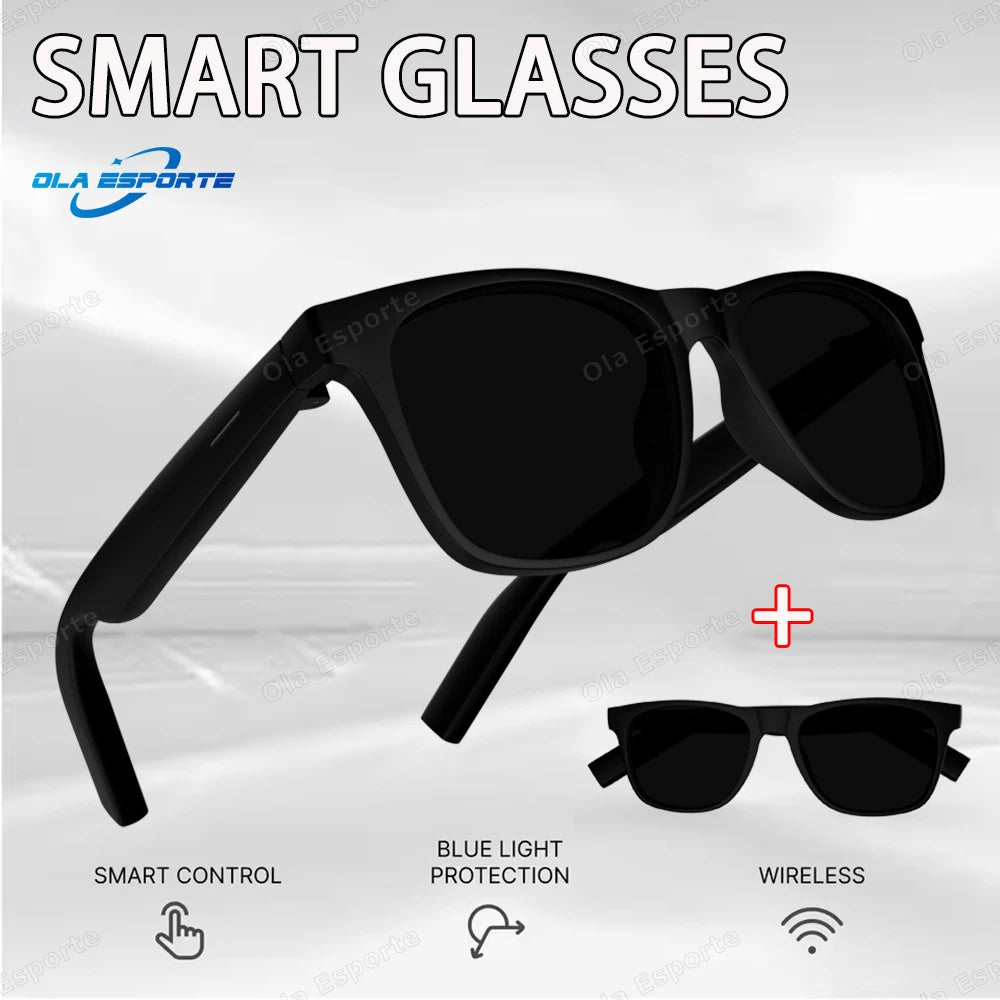 AI Smart Glasses – Bluetooth 5.3, Musik, Anrufe & offenes Audio