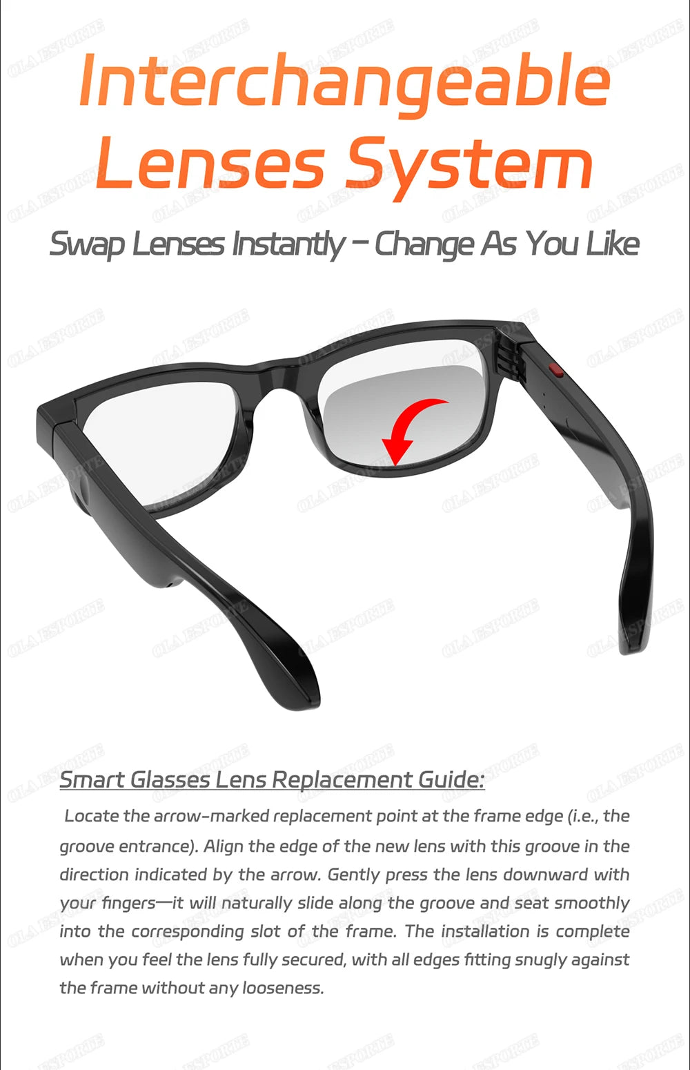 Smart Audio Brille – Bluetooth 5.4, Musik, Anrufe & Blaulichtschutz