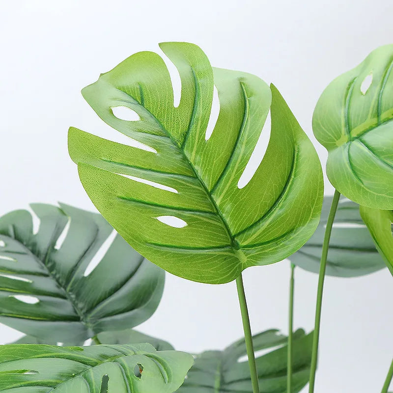 Künstliche Monstera Pflanze 42–54cm – UV-beständig für Indoor & Outdoor Deko